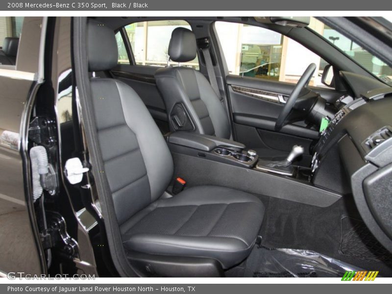 Black / Black 2008 Mercedes-Benz C 350 Sport