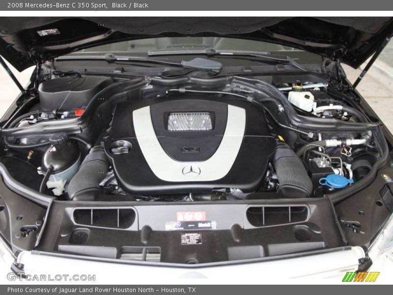 Black / Black 2008 Mercedes-Benz C 350 Sport