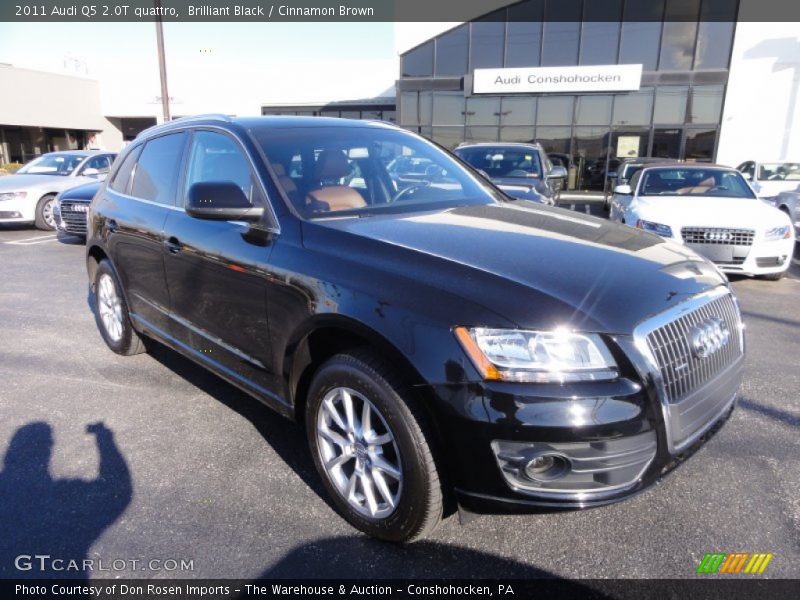 Brilliant Black / Cinnamon Brown 2011 Audi Q5 2.0T quattro