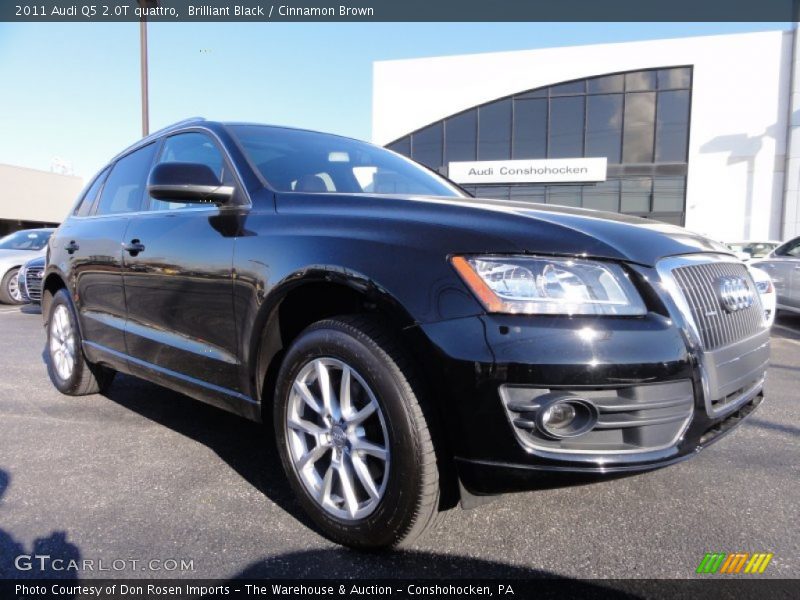 Brilliant Black / Cinnamon Brown 2011 Audi Q5 2.0T quattro