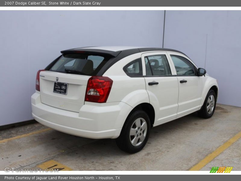 Stone White / Dark Slate Gray 2007 Dodge Caliber SE
