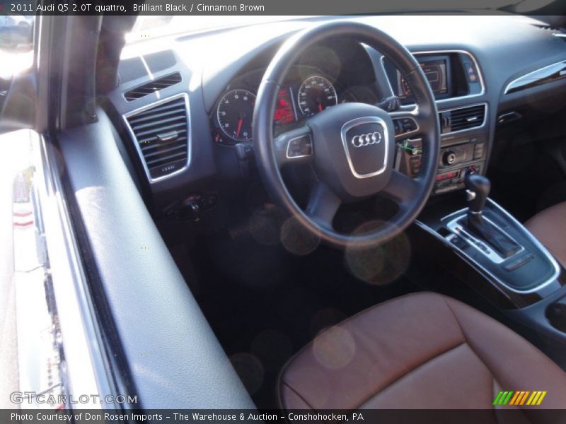 Brilliant Black / Cinnamon Brown 2011 Audi Q5 2.0T quattro