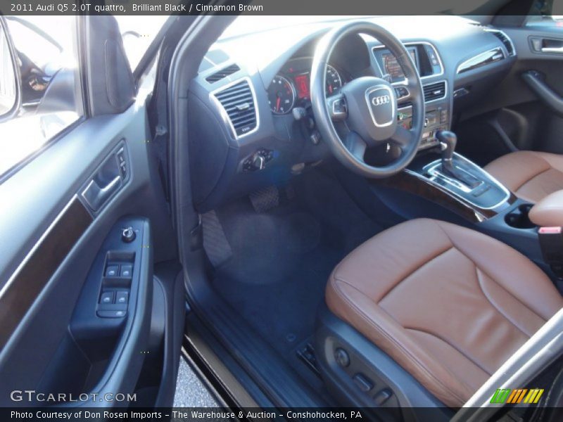 Brilliant Black / Cinnamon Brown 2011 Audi Q5 2.0T quattro
