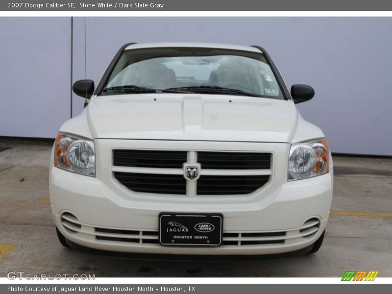 Stone White / Dark Slate Gray 2007 Dodge Caliber SE