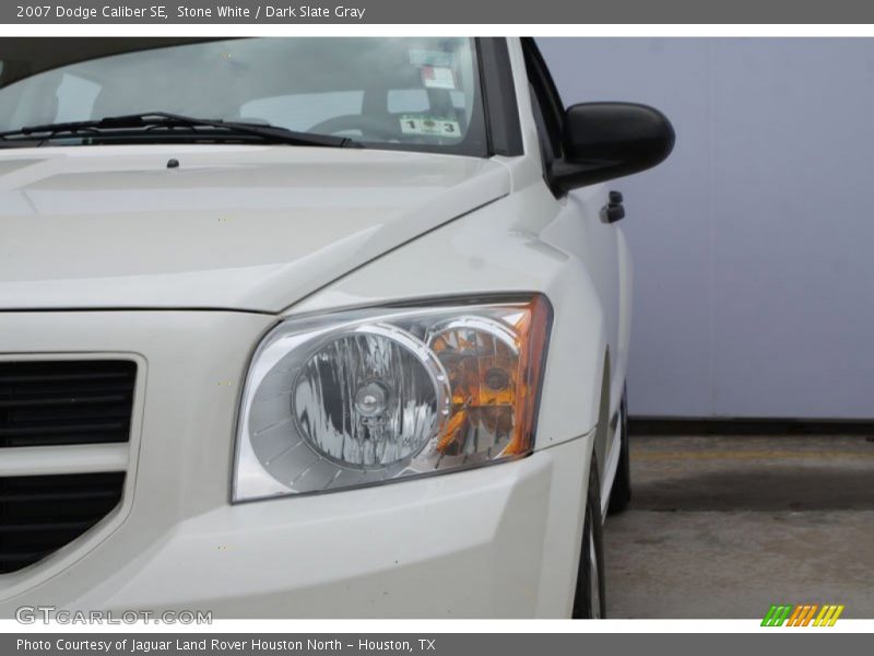 Stone White / Dark Slate Gray 2007 Dodge Caliber SE