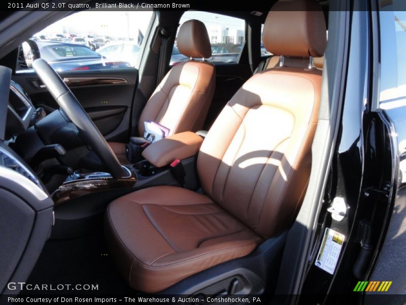 Brilliant Black / Cinnamon Brown 2011 Audi Q5 2.0T quattro