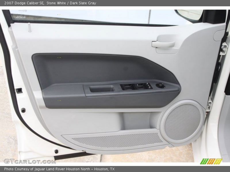Stone White / Dark Slate Gray 2007 Dodge Caliber SE