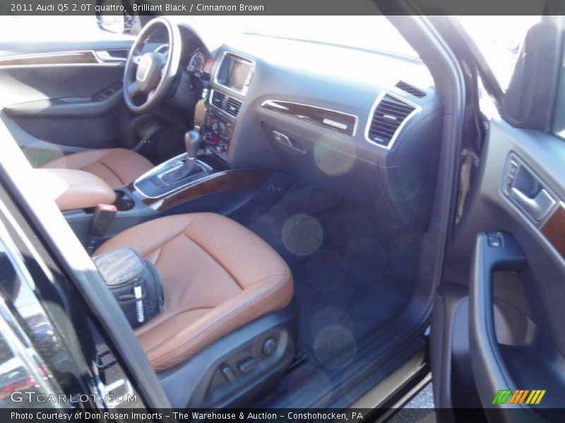 Brilliant Black / Cinnamon Brown 2011 Audi Q5 2.0T quattro