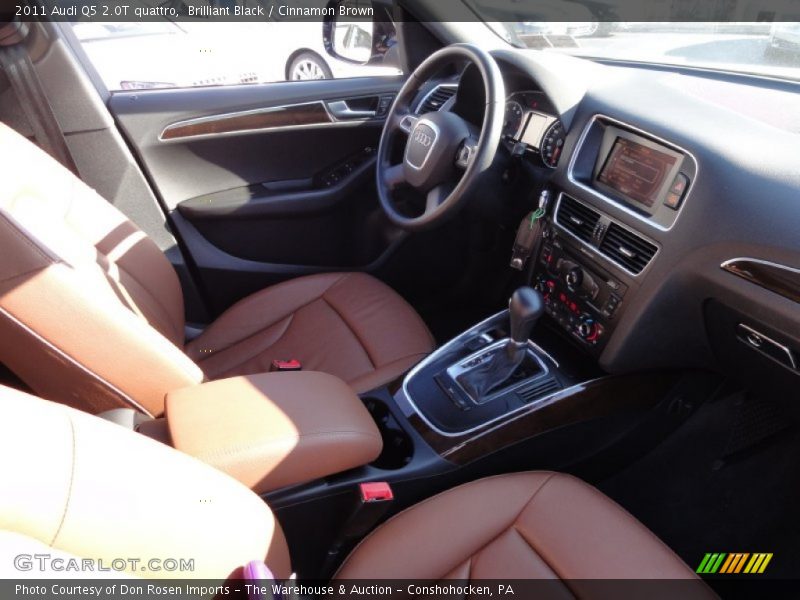 Brilliant Black / Cinnamon Brown 2011 Audi Q5 2.0T quattro