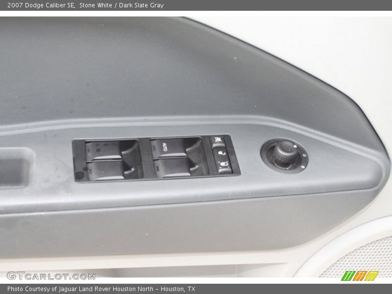 Stone White / Dark Slate Gray 2007 Dodge Caliber SE