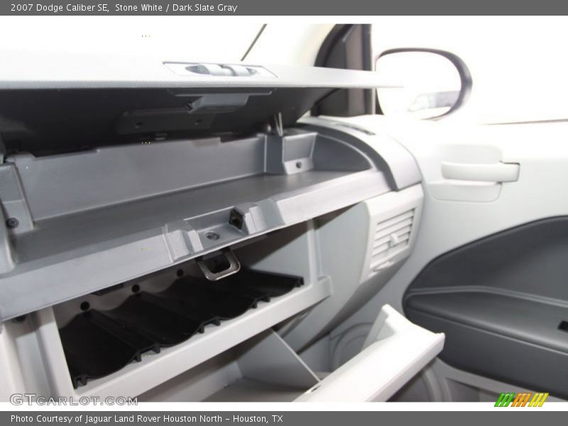 Stone White / Dark Slate Gray 2007 Dodge Caliber SE