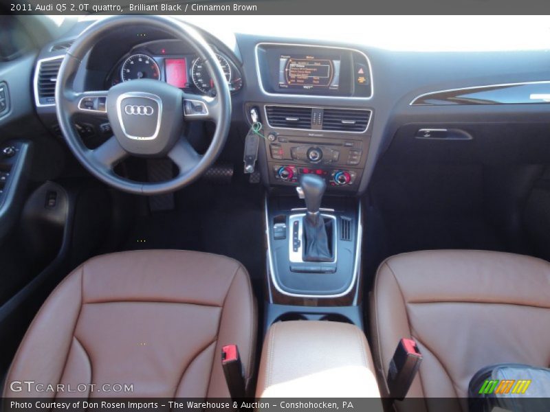 Brilliant Black / Cinnamon Brown 2011 Audi Q5 2.0T quattro