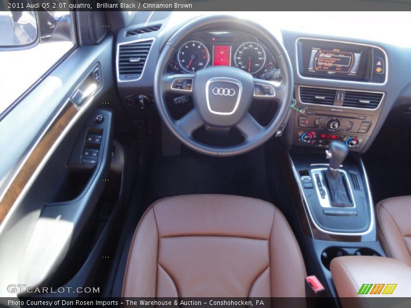 Brilliant Black / Cinnamon Brown 2011 Audi Q5 2.0T quattro