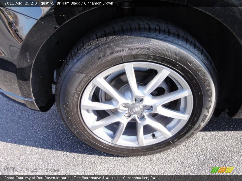 Brilliant Black / Cinnamon Brown 2011 Audi Q5 2.0T quattro