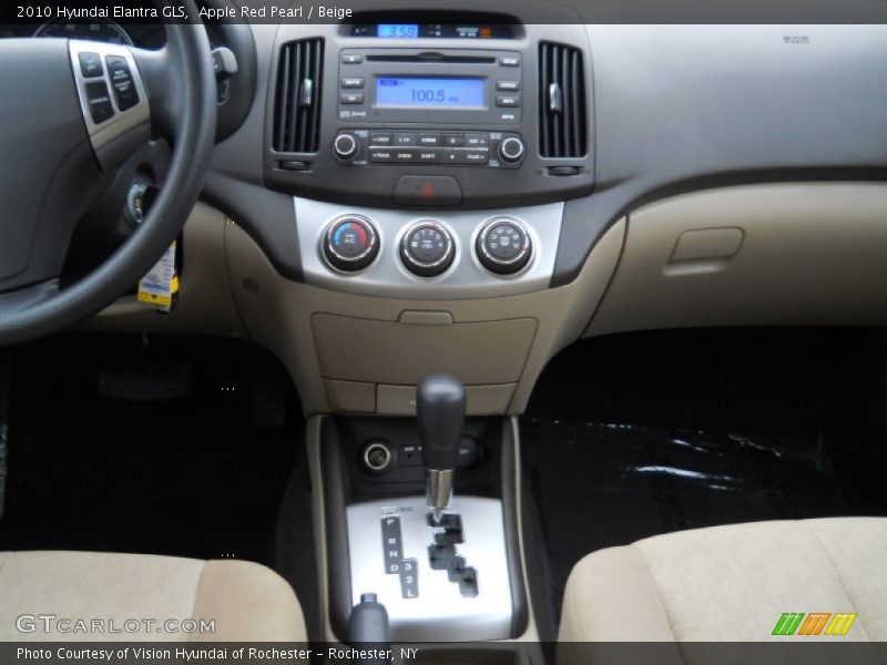 Apple Red Pearl / Beige 2010 Hyundai Elantra GLS