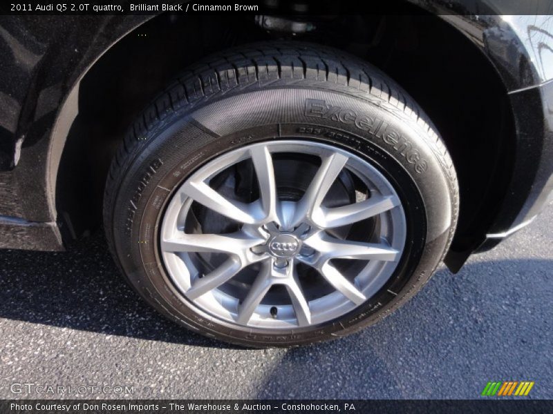 Brilliant Black / Cinnamon Brown 2011 Audi Q5 2.0T quattro