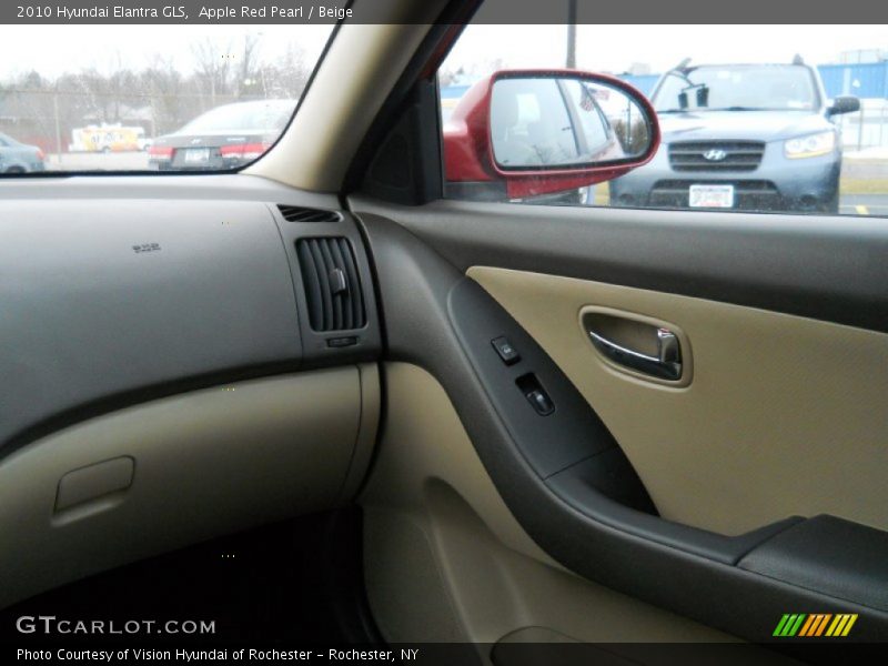Apple Red Pearl / Beige 2010 Hyundai Elantra GLS