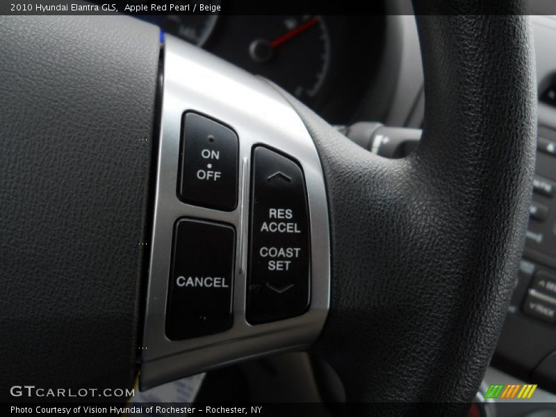 Apple Red Pearl / Beige 2010 Hyundai Elantra GLS