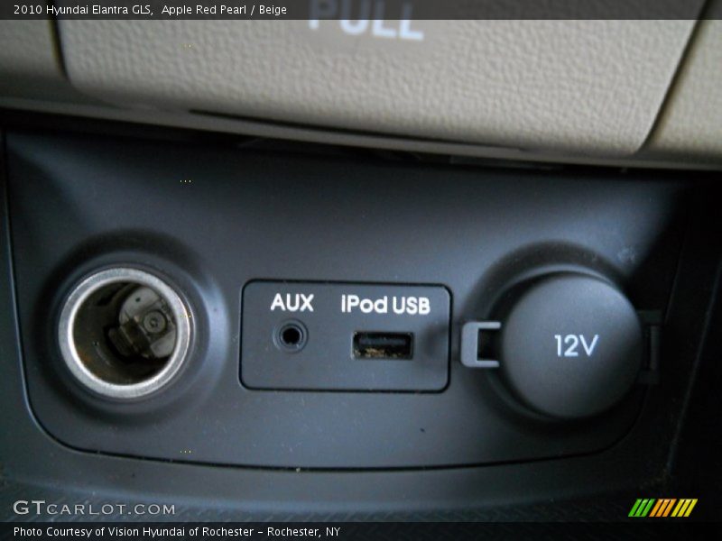Apple Red Pearl / Beige 2010 Hyundai Elantra GLS