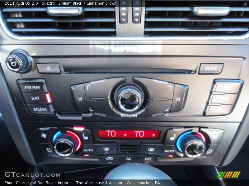 Brilliant Black / Cinnamon Brown 2011 Audi Q5 2.0T quattro