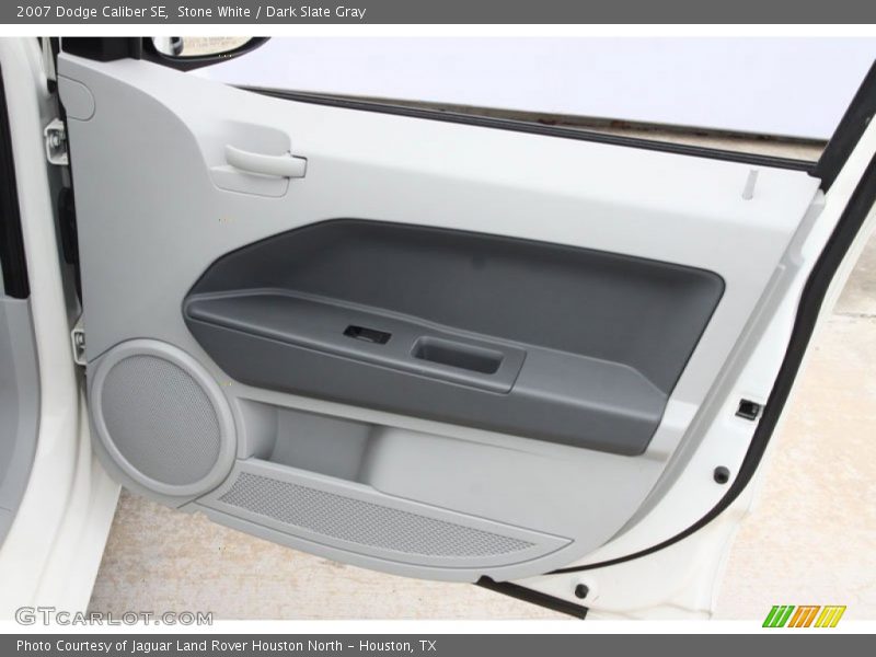 Stone White / Dark Slate Gray 2007 Dodge Caliber SE