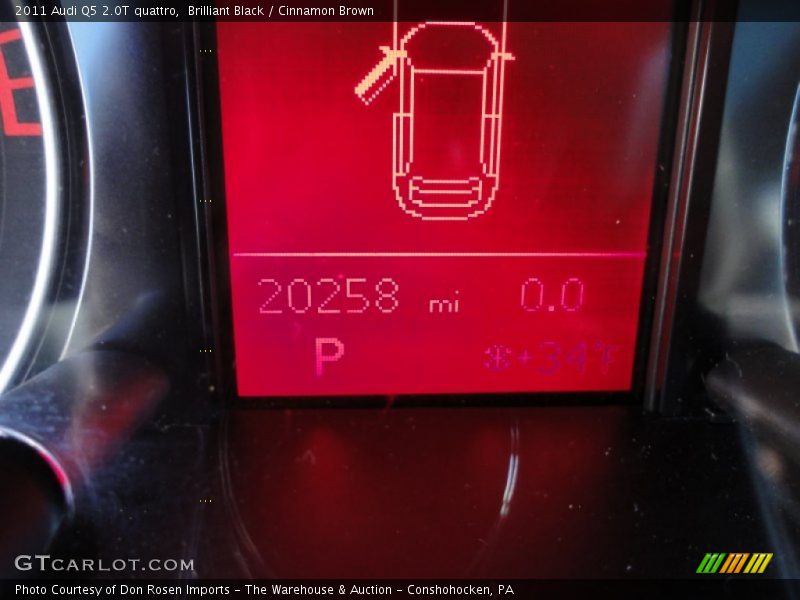 Brilliant Black / Cinnamon Brown 2011 Audi Q5 2.0T quattro