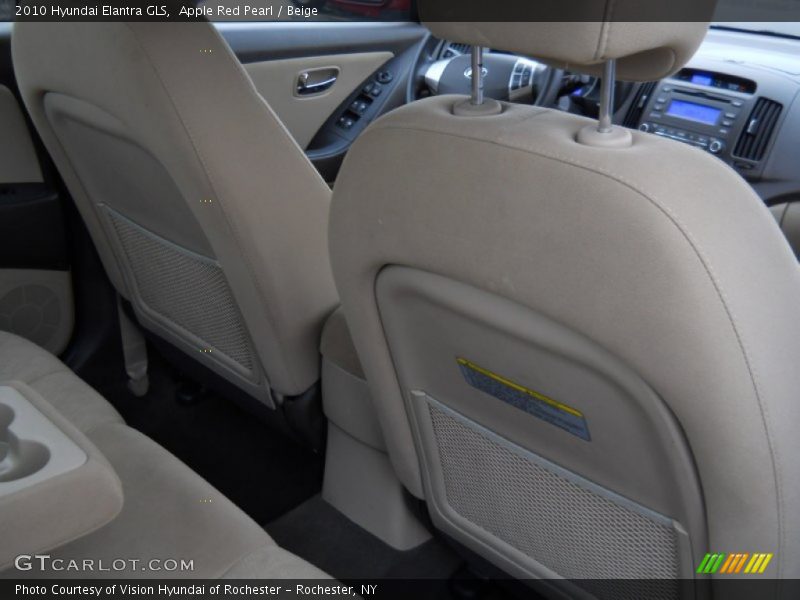 Apple Red Pearl / Beige 2010 Hyundai Elantra GLS