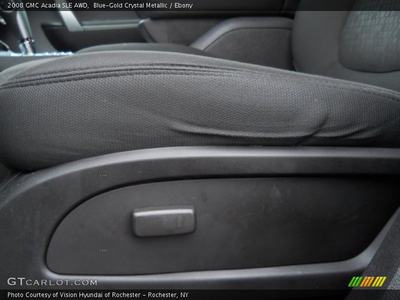 Blue-Gold Crystal Metallic / Ebony 2008 GMC Acadia SLE AWD