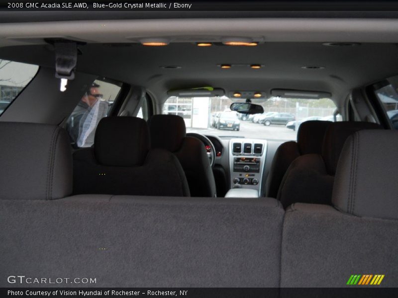 Blue-Gold Crystal Metallic / Ebony 2008 GMC Acadia SLE AWD