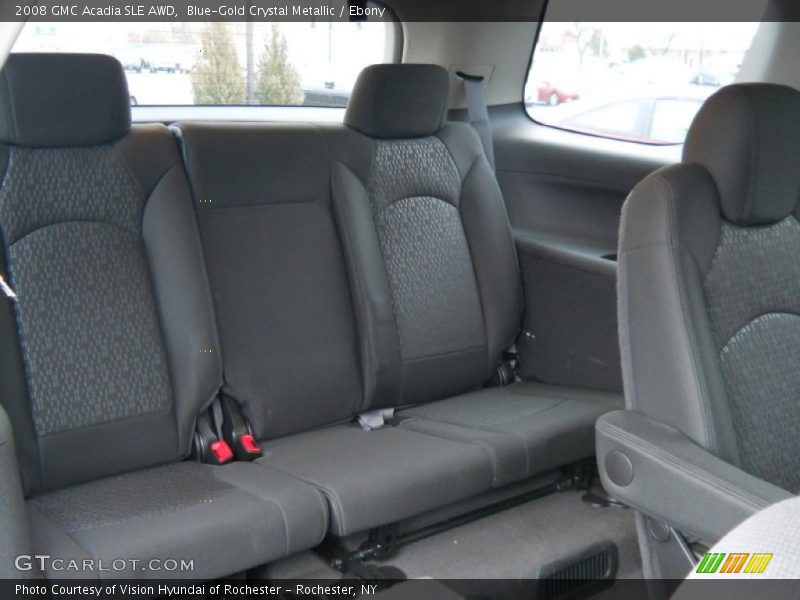 Blue-Gold Crystal Metallic / Ebony 2008 GMC Acadia SLE AWD
