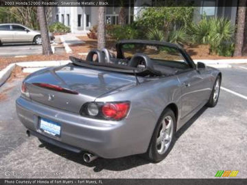 Silverstone Metallic / Black 2003 Honda S2000 Roadster