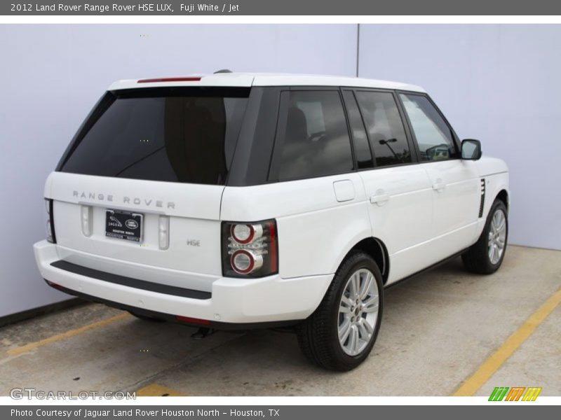 Fuji White / Jet 2012 Land Rover Range Rover HSE LUX