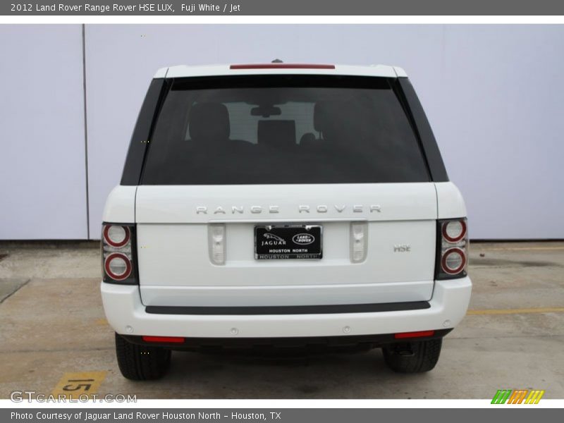 Fuji White / Jet 2012 Land Rover Range Rover HSE LUX