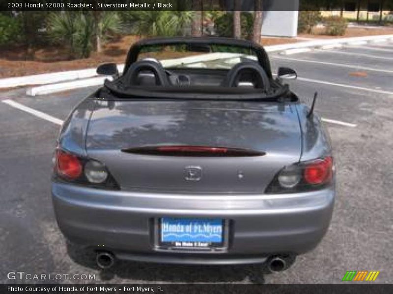 Silverstone Metallic / Black 2003 Honda S2000 Roadster