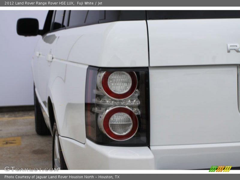 Fuji White / Jet 2012 Land Rover Range Rover HSE LUX