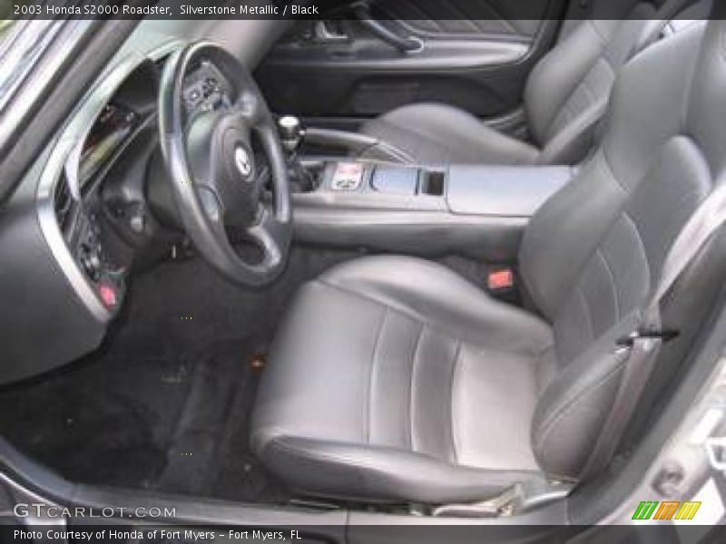 Silverstone Metallic / Black 2003 Honda S2000 Roadster