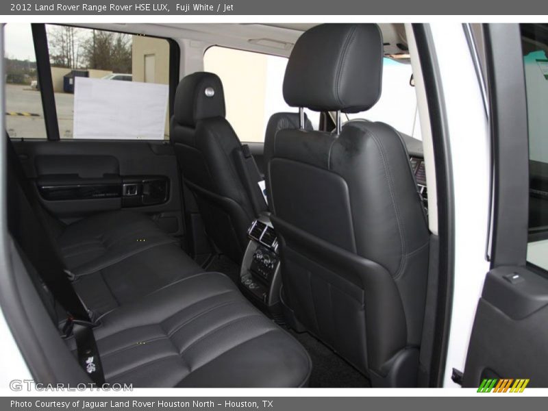 Fuji White / Jet 2012 Land Rover Range Rover HSE LUX