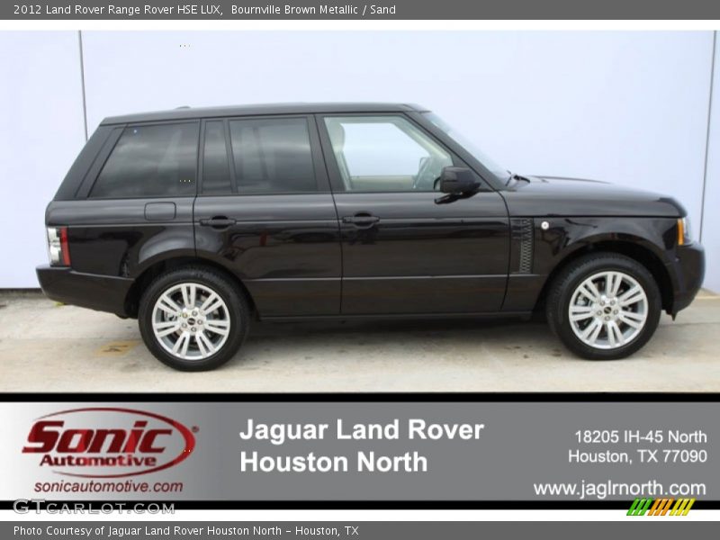 Bournville Brown Metallic / Sand 2012 Land Rover Range Rover HSE LUX