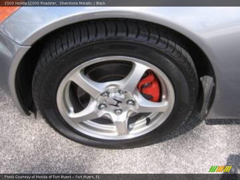 Silverstone Metallic / Black 2003 Honda S2000 Roadster