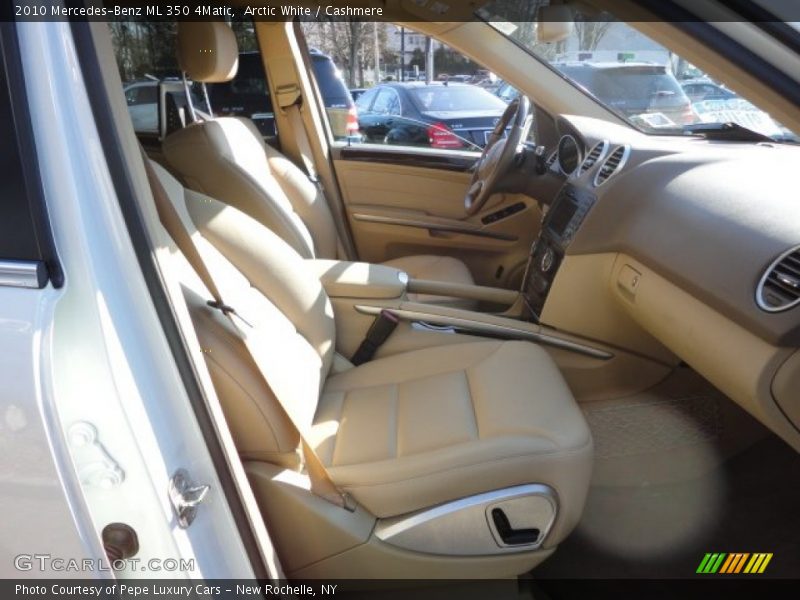 Arctic White / Cashmere 2010 Mercedes-Benz ML 350 4Matic