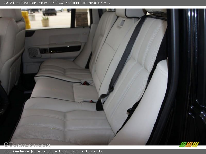 Santorini Black Metallic / Ivory 2012 Land Rover Range Rover HSE LUX