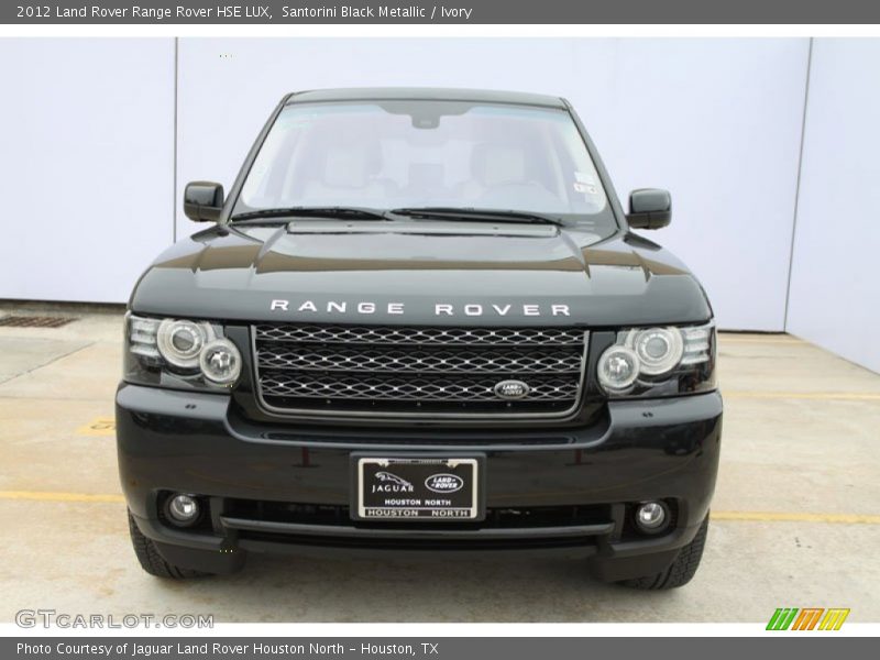 Santorini Black Metallic / Ivory 2012 Land Rover Range Rover HSE LUX