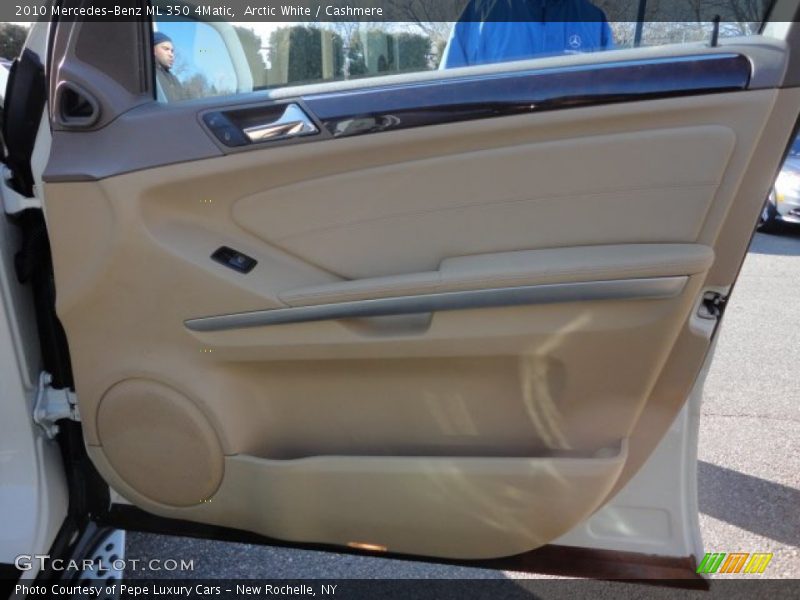Arctic White / Cashmere 2010 Mercedes-Benz ML 350 4Matic