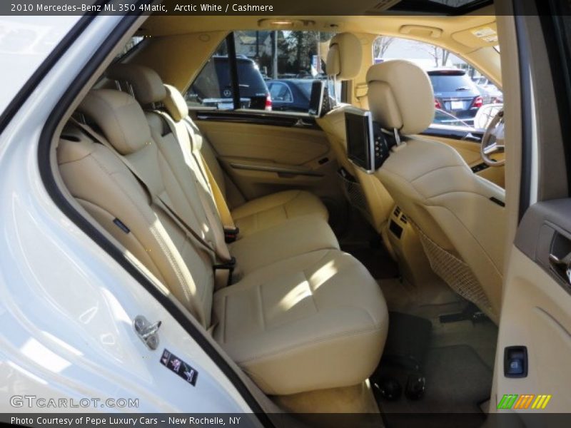 Arctic White / Cashmere 2010 Mercedes-Benz ML 350 4Matic