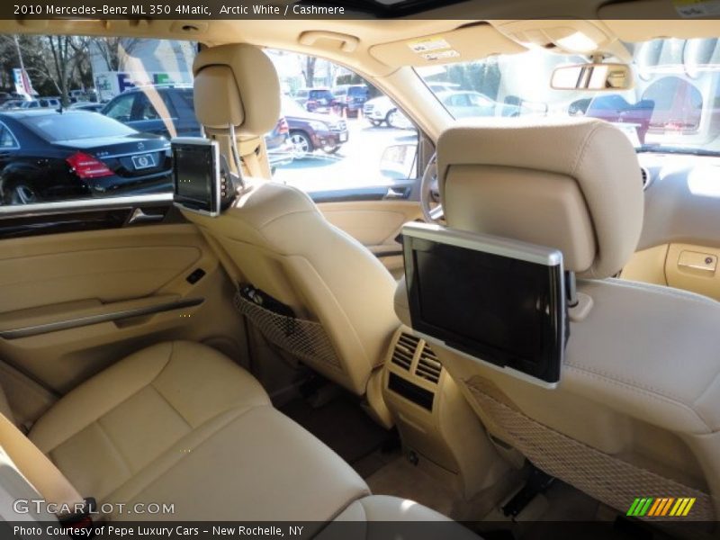 Arctic White / Cashmere 2010 Mercedes-Benz ML 350 4Matic