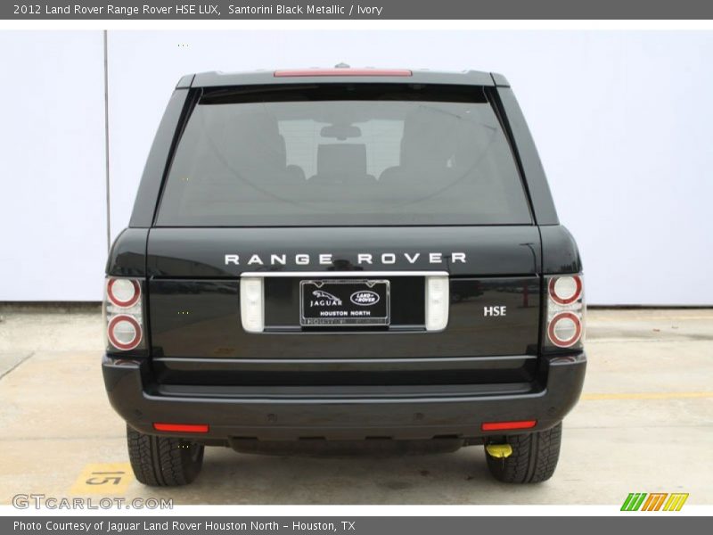 Santorini Black Metallic / Ivory 2012 Land Rover Range Rover HSE LUX