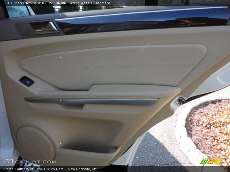 Arctic White / Cashmere 2010 Mercedes-Benz ML 350 4Matic