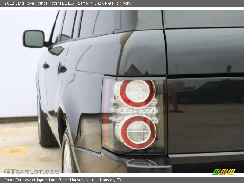 Santorini Black Metallic / Ivory 2012 Land Rover Range Rover HSE LUX