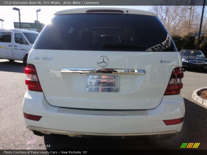 Arctic White / Cashmere 2010 Mercedes-Benz ML 350 4Matic