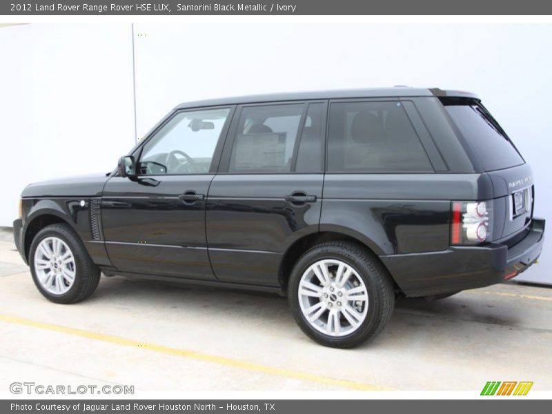 Santorini Black Metallic / Ivory 2012 Land Rover Range Rover HSE LUX
